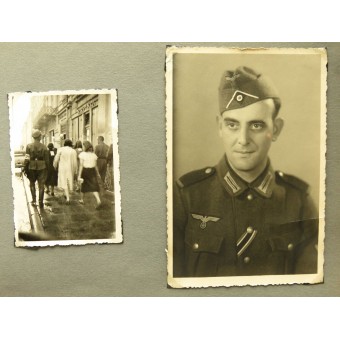 Foto Album di Wehrmacht fanteria uomo da 6 ° compagnia del 56 Reggimento Inf. Espenlaub militaria